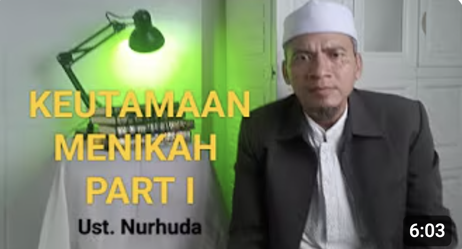 Keutamaan menikah sangat banyak, menambah pahala, berkah, terhindar maksiyat, ketenangan jiwa